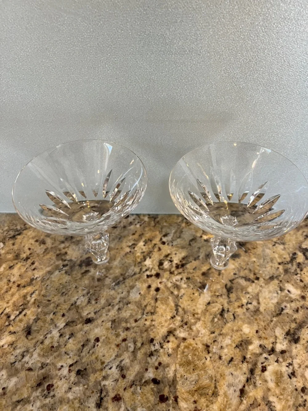 Tiffin Champagne Sherbet Glasses